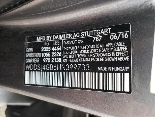 Photo 9 VIN: WDDSJ4GB6HN399733 - MERCEDES-BENZ CLA 250 4M 