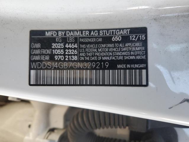 Photo 11 VIN: WDDSJ4GB7GN329219 - MERCEDES-BENZ CLA 250 4M 