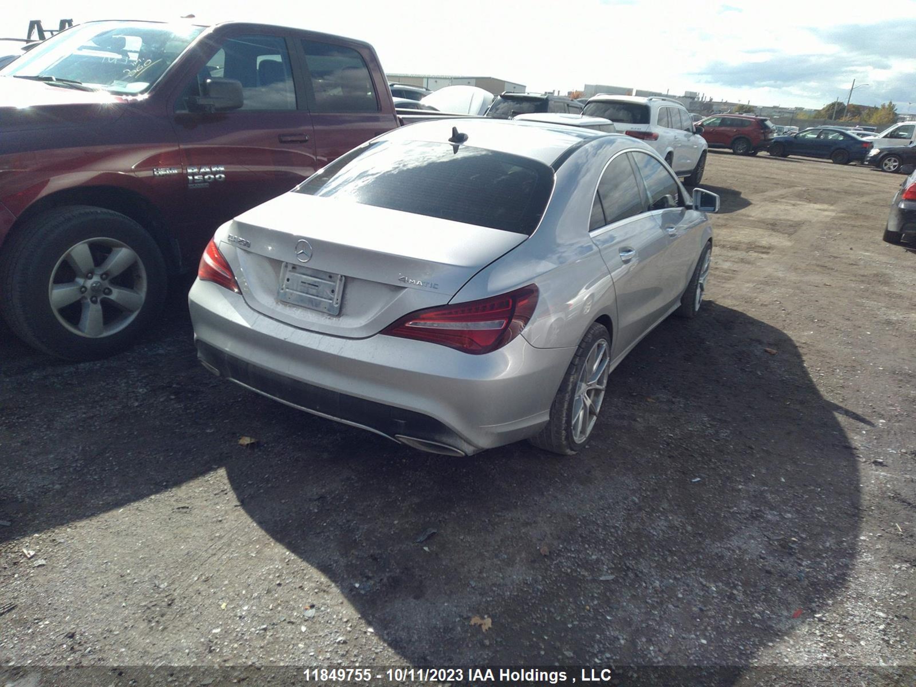 Photo 3 VIN: WDDSJ4GB8JN617421 - MERCEDES-BENZ CLA-KLASSE 