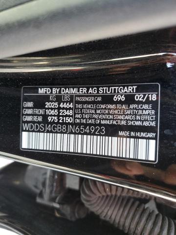 Photo 12 VIN: WDDSJ4GB8JN654923 - MERCEDES-BENZ CLA 250 4M 