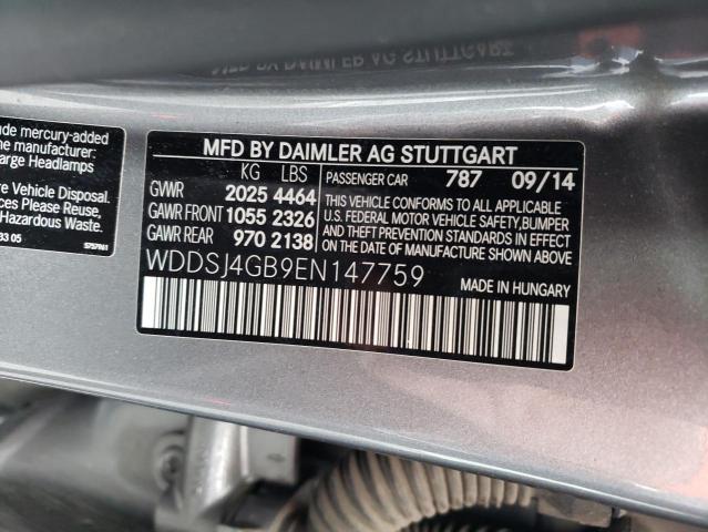 Photo 11 VIN: WDDSJ4GB9EN147759 - MERCEDES-BENZ CLA 250 4M 