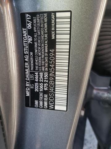 Photo 9 VIN: WDDSJ4GB9JN545094 - MERCEDES-BENZ CLA 250 4M 