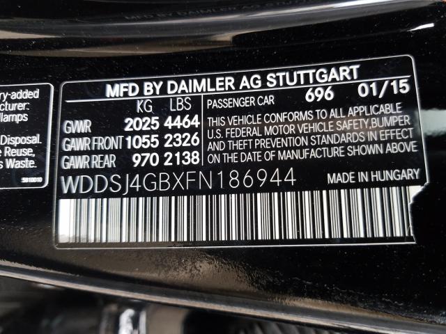 Photo 9 VIN: WDDSJ4GBXFN186944 - MERCEDES-BENZ CLA 250 4M 