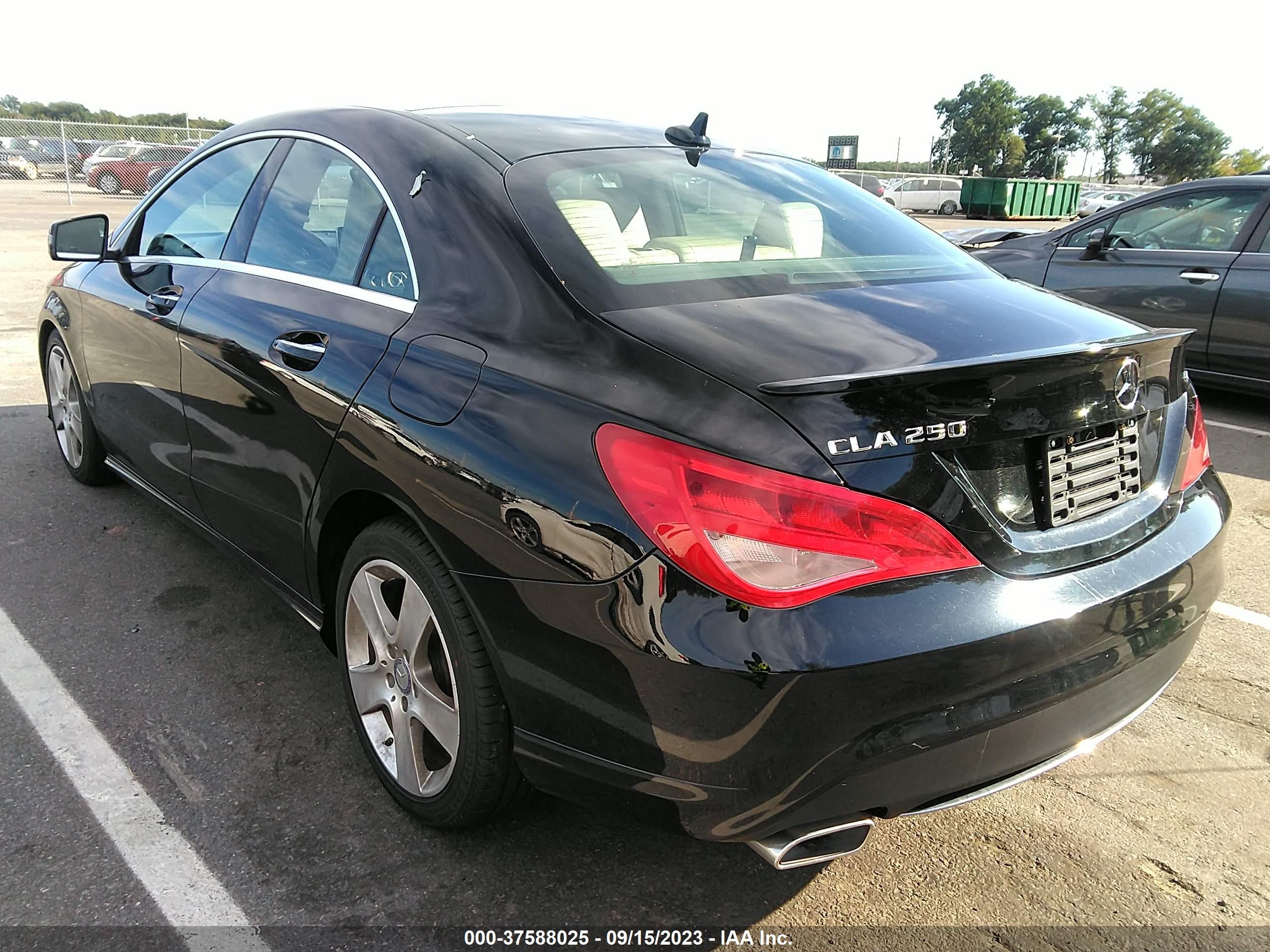 Photo 2 VIN: WDDSJ4GBXFN231901 - MERCEDES-BENZ CLA-CLASS 