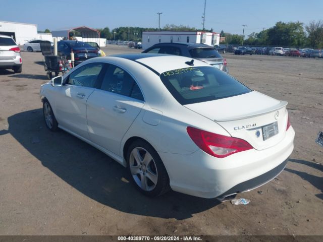 Photo 2 VIN: WDDSJ4GBXFN267040 - MERCEDES-BENZ CLA-CLASS 