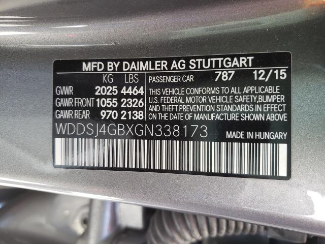 Photo 9 VIN: WDDSJ4GBXGN338173 - MERCEDES-BENZ CLA 250 4M 