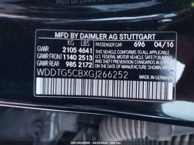 Photo 8 VIN: WDDTG5CBXGJ266252 - MERCEDES-BENZ AMG GLA 45 