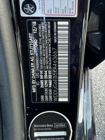 Photo 9 VIN: WDDUG6EB5KA463667 - MERCEDES-BENZ S 450 4MAT 