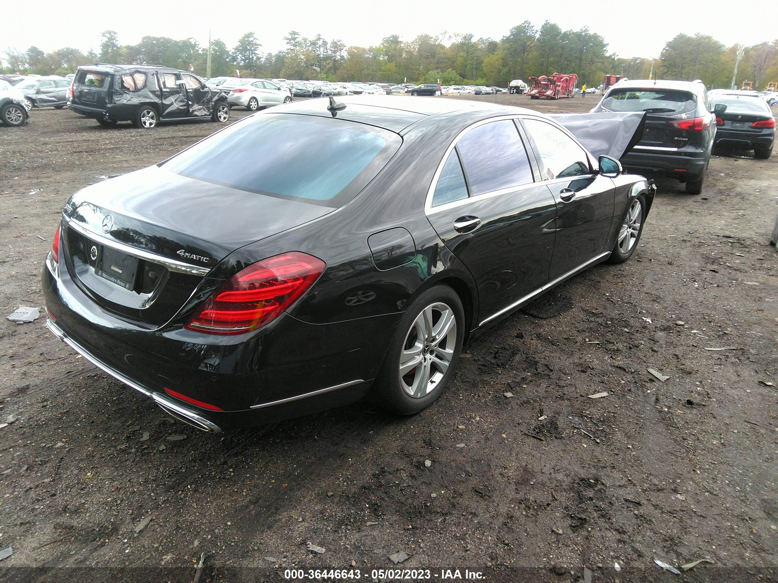 Photo 3 VIN: WDDUG6EB9KA466443 - MERCEDES-BENZ S-KLASSE 