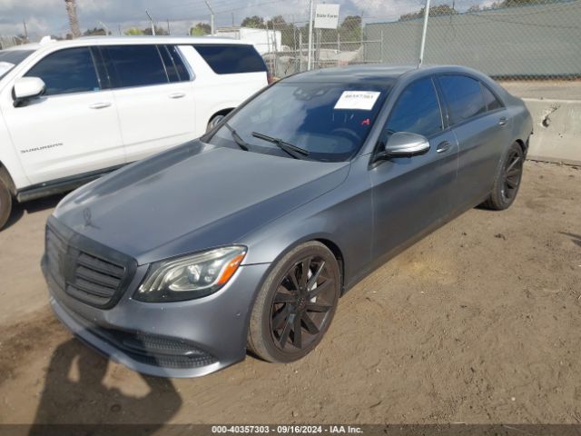 Photo 1 VIN: WDDUG6GB6JA370278 - MERCEDES-BENZ S-CLASS 