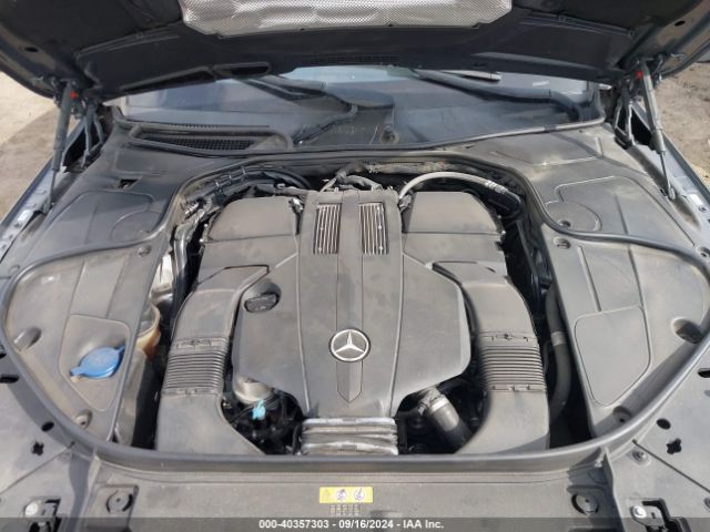 Photo 9 VIN: WDDUG6GB6JA370278 - MERCEDES-BENZ S-CLASS 