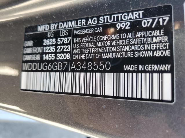 Photo 11 VIN: WDDUG6GB7JA348550 - MERCEDES-BENZ S 450 