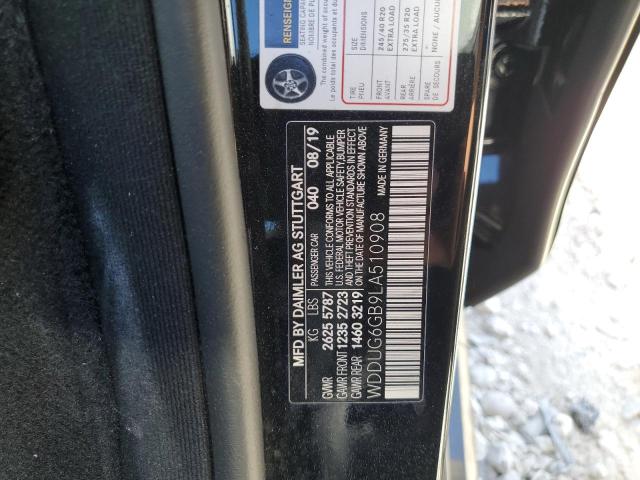 Photo 9 VIN: WDDUG6GB9LA510908 - MERCEDES-BENZ S 450 