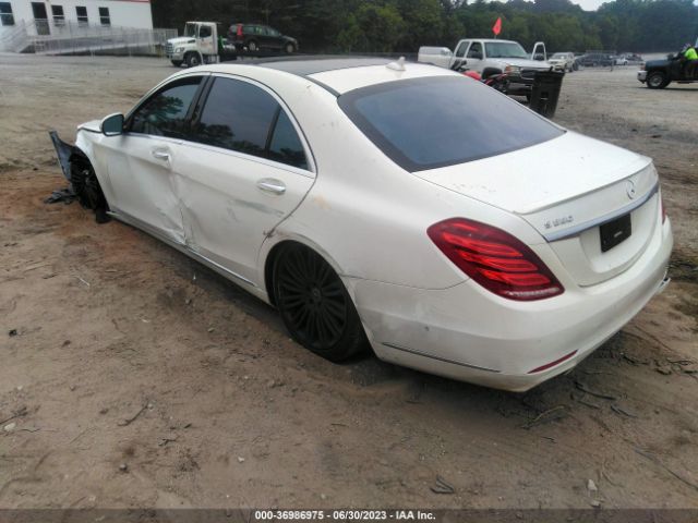 Photo 2 VIN: WDDUG8CB0GA237963 - MERCEDES-BENZ S-CLASS 