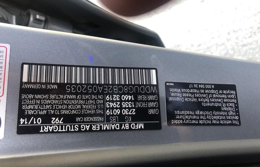 Photo 9 VIN: WDDUG8CB2EA052035 - MERCEDES-BENZ S 550 