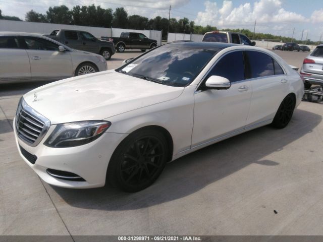 Photo 1 VIN: WDDUG8CB2FA141377 - MERCEDES-BENZ S-CLASS 