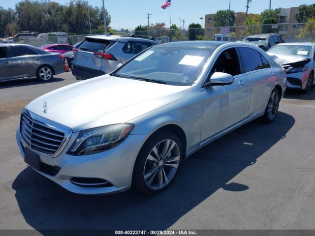 Photo 1 VIN: WDDUG8CB3FA143588 - MERCEDES-BENZ S-CLASS 