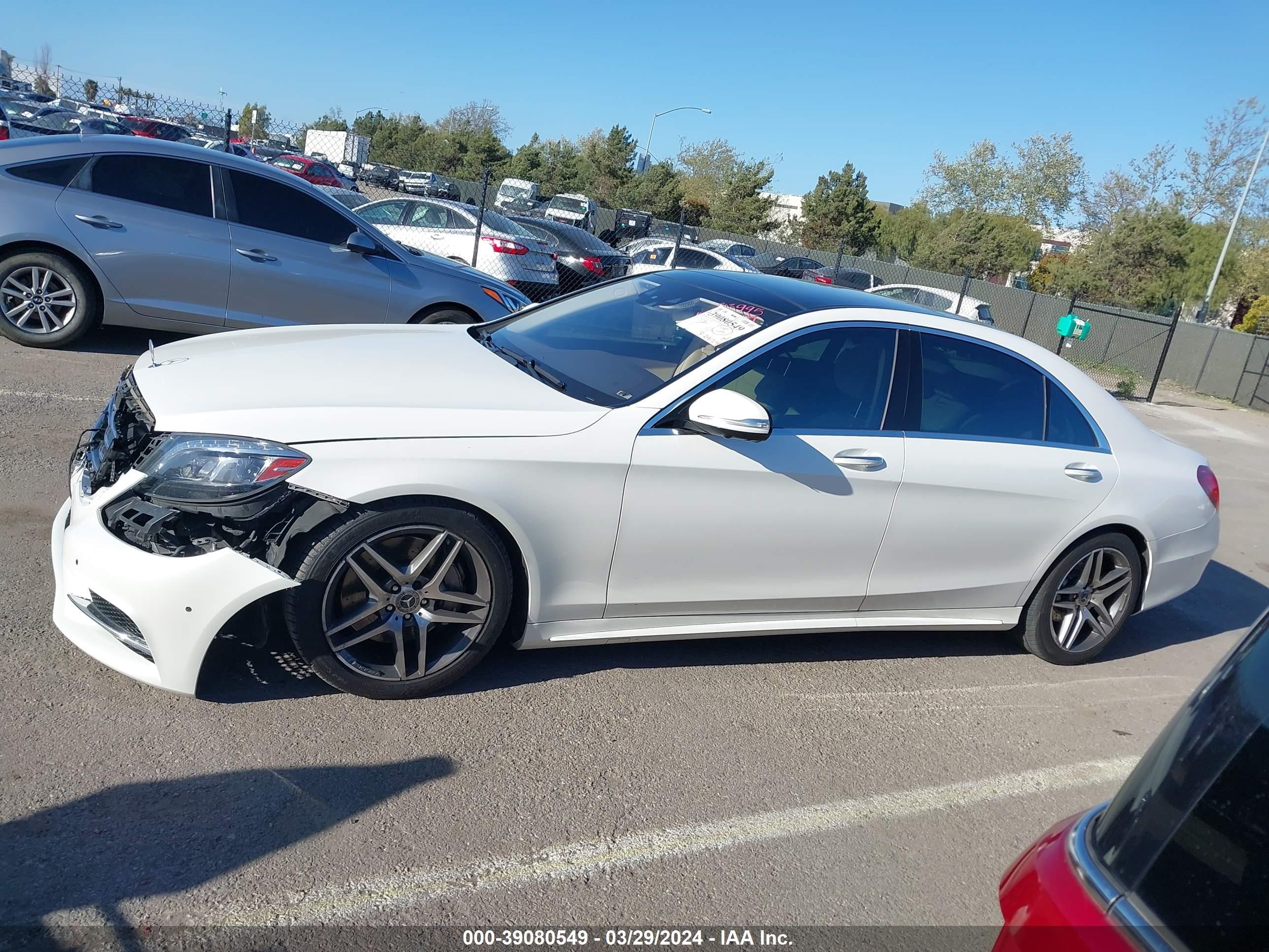 Photo 13 VIN: WDDUG8CB3HA326329 - MERCEDES-BENZ S-CLASS 