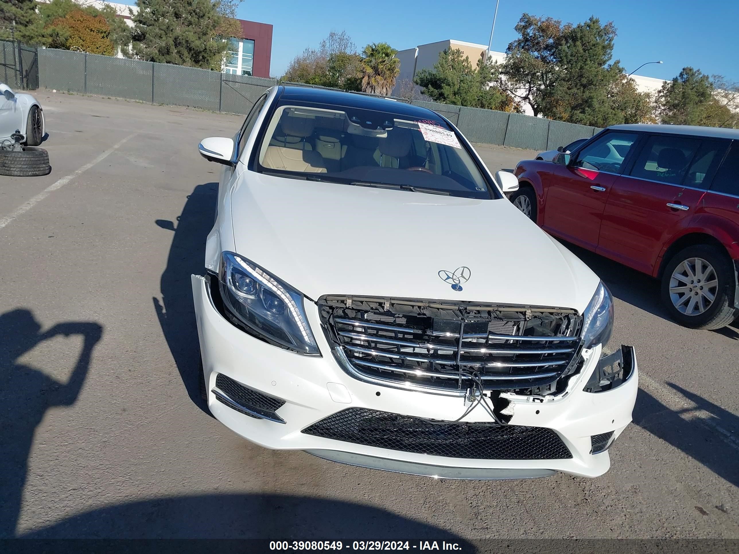 Photo 5 VIN: WDDUG8CB3HA326329 - MERCEDES-BENZ S-CLASS 