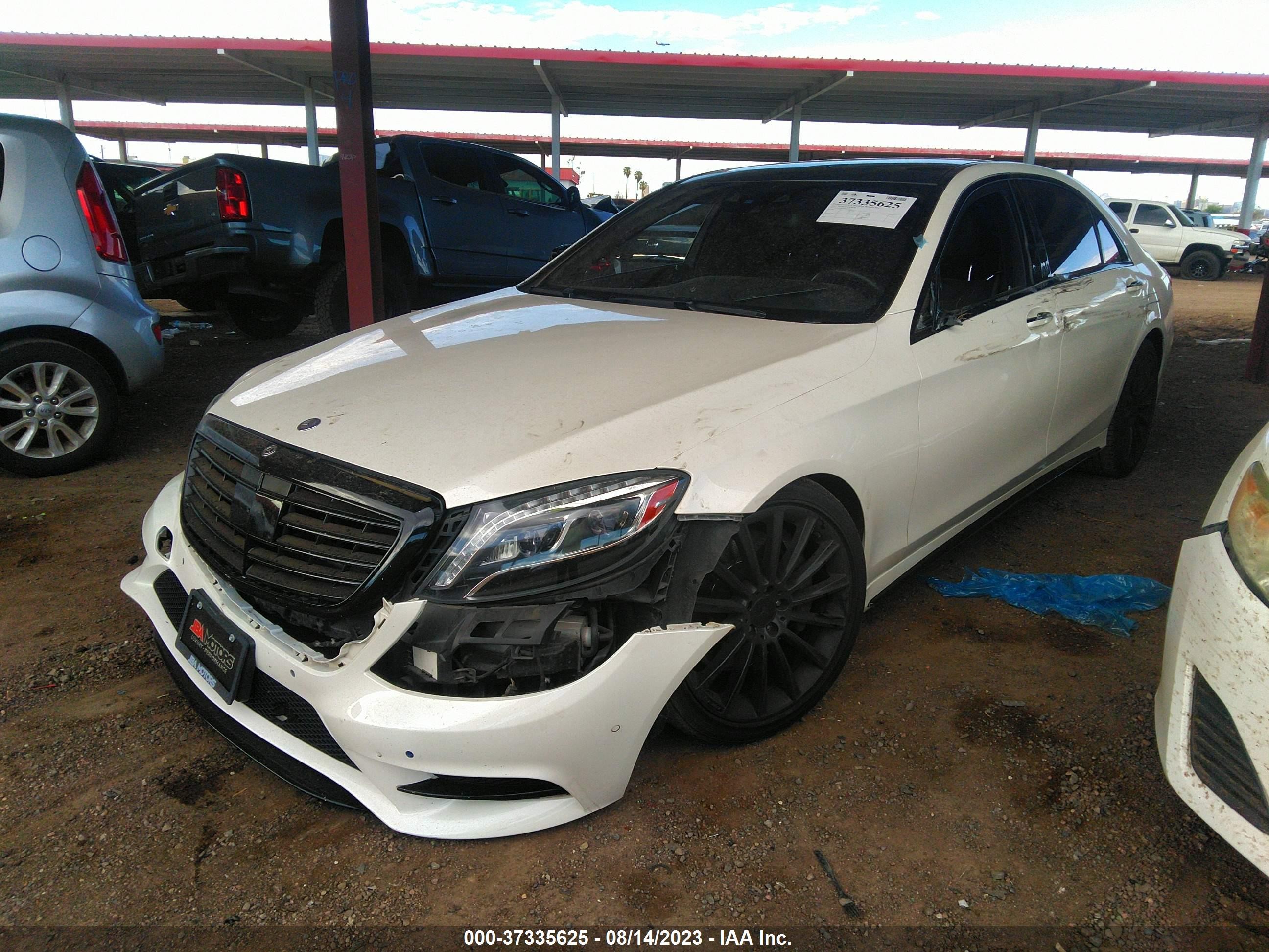 Photo 1 VIN: WDDUG8CB5FA160019 - MERCEDES-BENZ S-KLASSE 