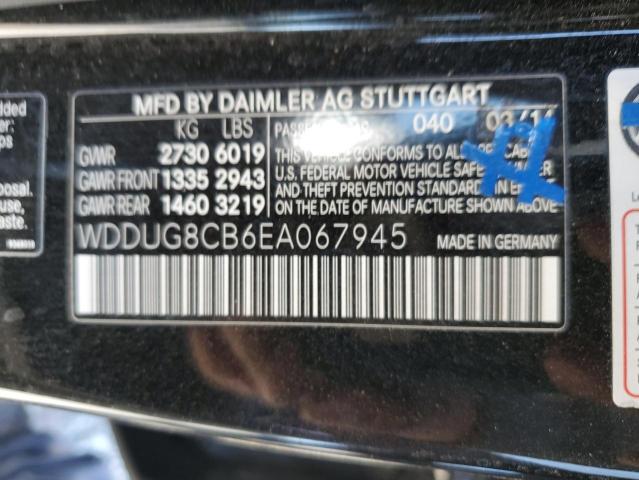 Photo 11 VIN: WDDUG8CB6EA067945 - MERCEDES-BENZ S 550 