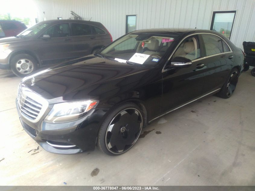 Photo 1 VIN: WDDUG8CB6HA311372 - MERCEDES-BENZ S-KLASSE 