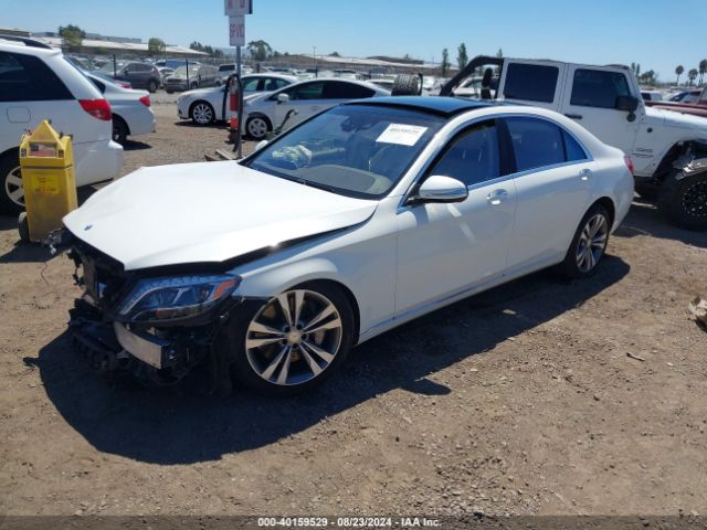 Photo 1 VIN: WDDUG8CB7FA096002 - MERCEDES-BENZ S-CLASS 