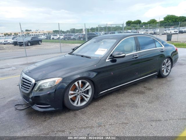 Photo 1 VIN: WDDUG8CBXFA080554 - MERCEDES-BENZ S 550 