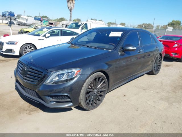 Photo 1 VIN: WDDUG8CBXFA111799 - MERCEDES-BENZ S-CLASS 