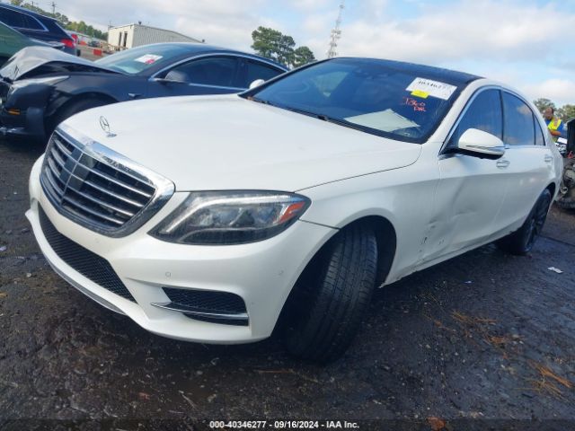 Photo 1 VIN: WDDUG8CBXFA201552 - MERCEDES-BENZ S-CLASS 