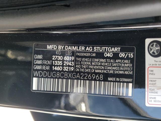 Photo 11 VIN: WDDUG8CBXGA226968 - MERCEDES-BENZ S-CLASS 