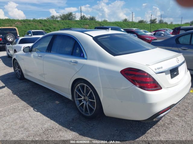 Photo 2 VIN: WDDUG8DB9KA454872 - MERCEDES-BENZ S-CLASS 