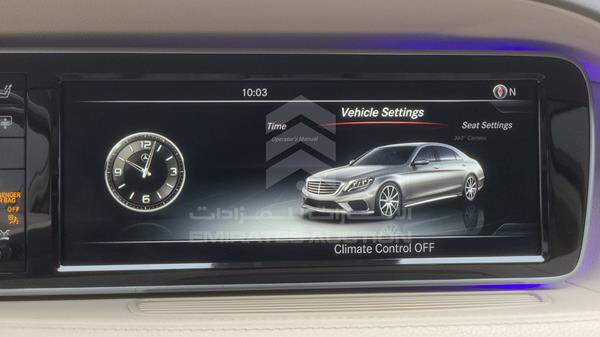 Photo 27 VIN: WDDUG8FB3FA180023 - MERCEDES-BENZ S 550 