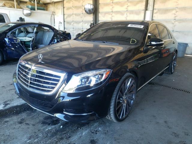 Photo 1 VIN: WDDUG8FB3HA628375 - MERCEDES-BENZ S 550 