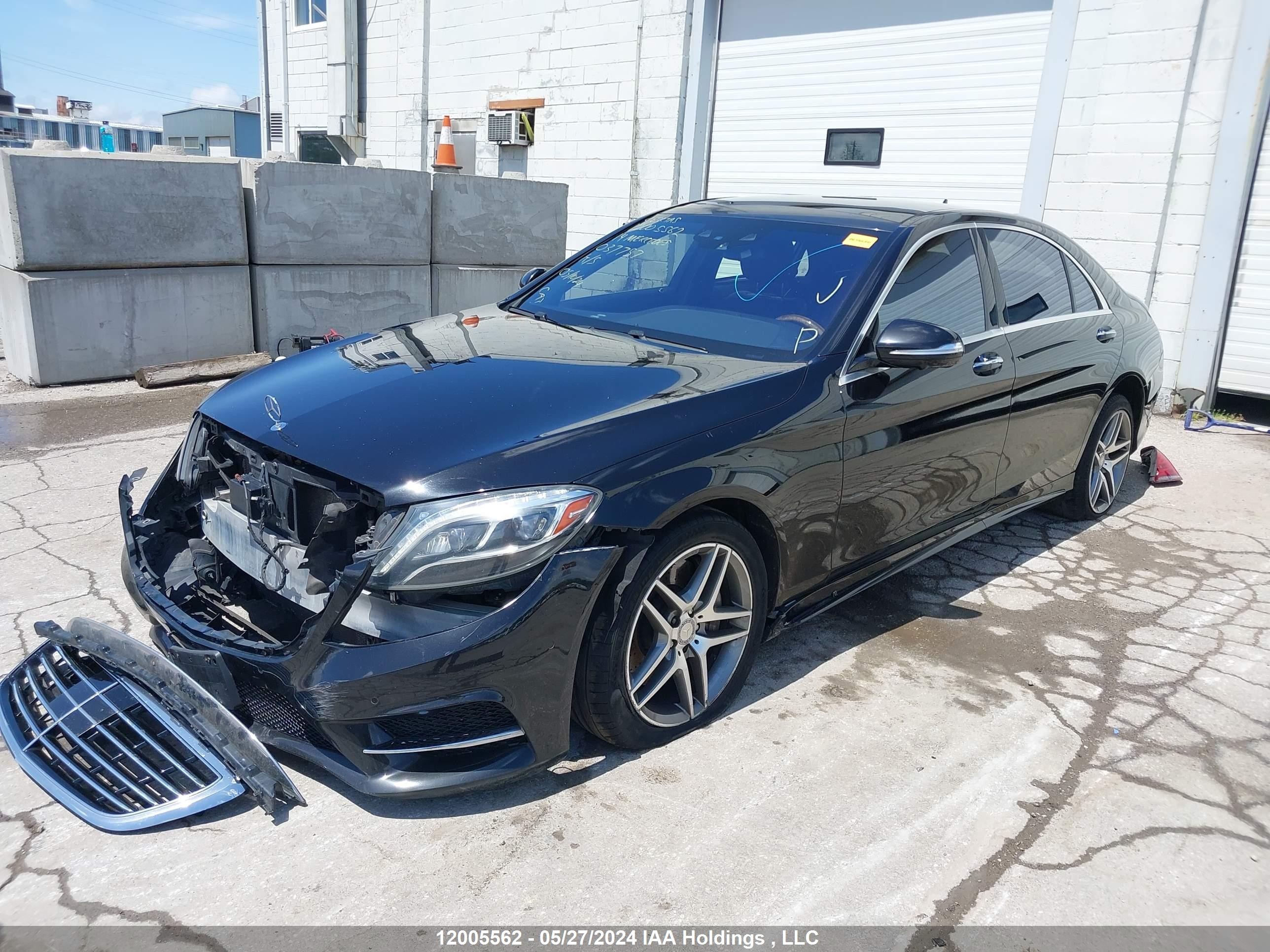 Photo 1 VIN: WDDUG8FB4EA037757 - MERCEDES-BENZ S-KLASSE 