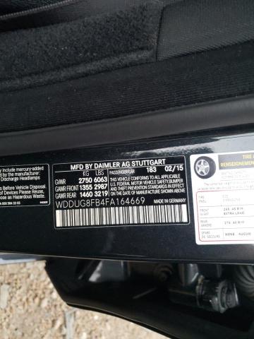 Photo 9 VIN: WDDUG8FB4FA164669 - MERCEDES-BENZ S 550 4MAT 