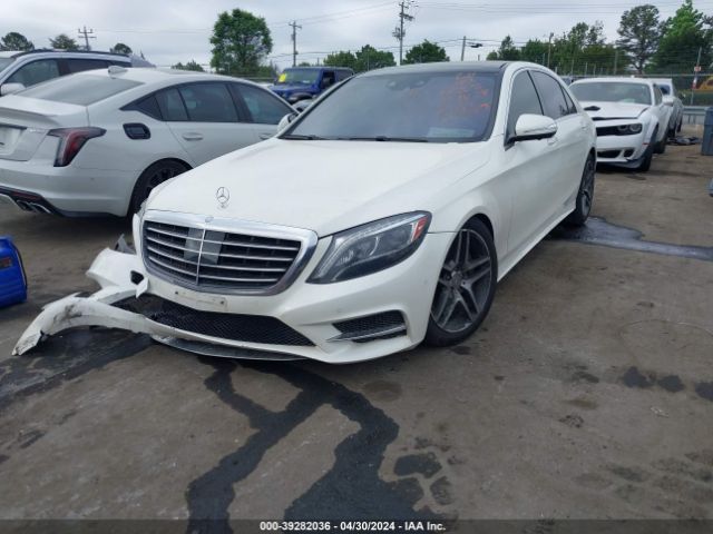 Photo 1 VIN: WDDUG8FB4FA185263 - MERCEDES-BENZ S 