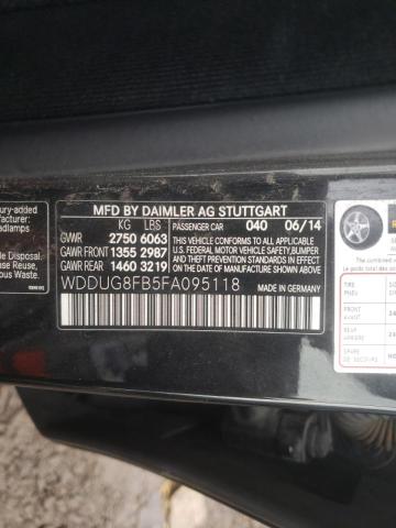 Photo 9 VIN: WDDUG8FB5FA095118 - MERCEDES-BENZ S 550 4MAT 