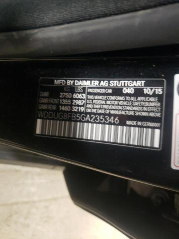 Photo 9 VIN: WDDUG8FB5GA235346 - MERCEDES-BENZ S 550 4MAT 