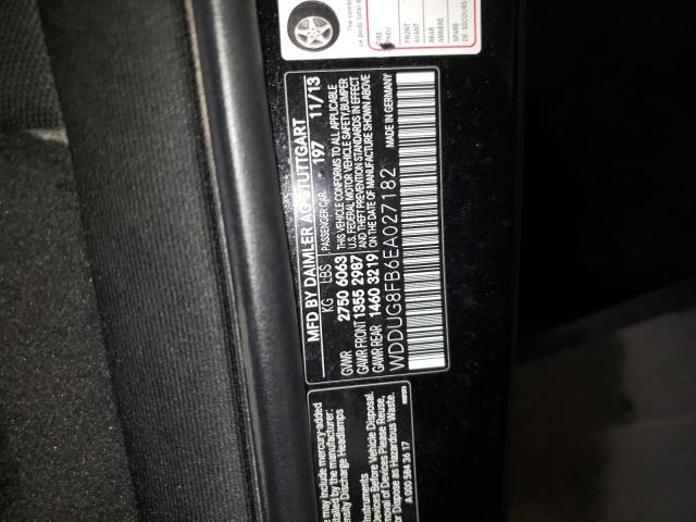 Photo 11 VIN: WDDUG8FB6EA027182 - MERCEDES-BENZ S 550 4MAT 