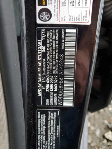 Photo 11 VIN: WDDUG8FB6FA145248 - MERCEDES-BENZ S 550 4MAT 