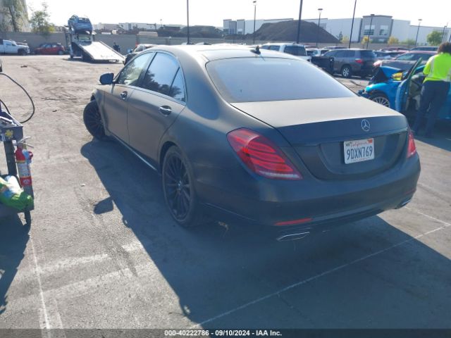 Photo 2 VIN: WDDUG8FB7FA191784 - MERCEDES-BENZ S-CLASS 