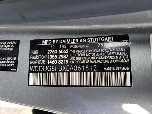 Photo 9 VIN: WDDUG8FBXEA061612 - MERCEDES-BENZ S 550 4MAT 