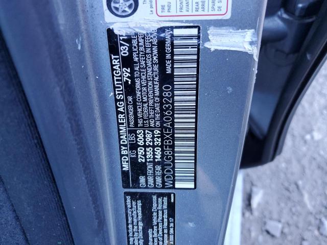 Photo 11 VIN: WDDUG8FBXEA063280 - MERCEDES-BENZ S 550 4MAT 