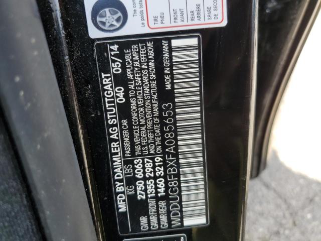 Photo 9 VIN: WDDUG8FBXFA085653 - MERCEDES-BENZ S 550 4MAT 