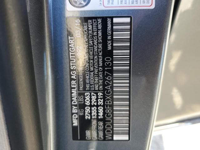 Photo 12 VIN: WDDUG8FBXGA267130 - MERCEDES-BENZ S550 