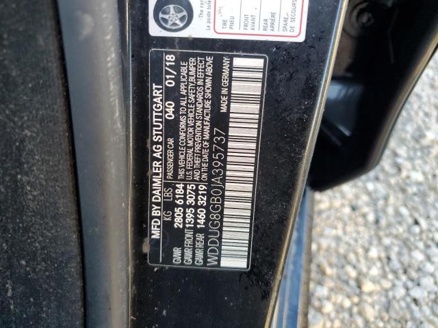 Photo 9 VIN: WDDUG8GB0JA395737 - MERCEDES-BENZ S 560 4MAT 