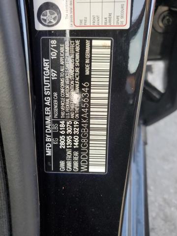 Photo 11 VIN: WDDUG8GB4KA456346 - MERCEDES-BENZ S 560 4MAT 