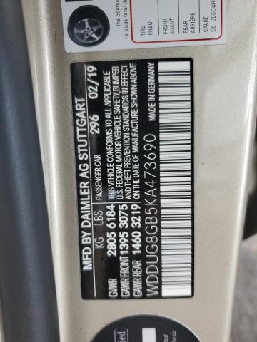 Photo 11 VIN: WDDUG8GB5KA473690 - MERCEDES-BENZ S 560 4MAT 