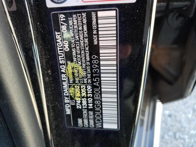 Photo 11 VIN: WDDUG8JB0LA513989 - MERCEDES-BENZ S-CLASS 